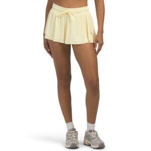 HARMONY & BALANCE Butter Ribbed Flutter Shorts